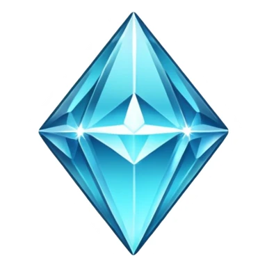 league of legends rank icon diamond shiny stylized simple emoji style sticker
