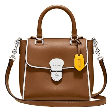 Coach Women's Hadley Mini Crossbody Bag in Pebbled Leather
 sticker