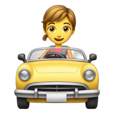 boy-girl-roadster-car-driving sticker