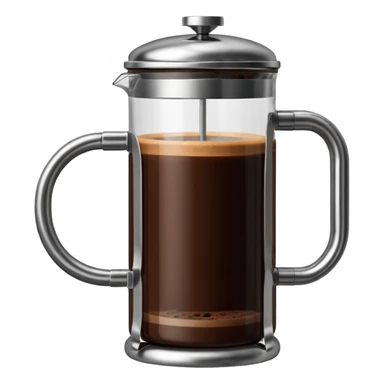 French Press sticker