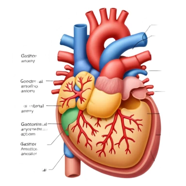 gastrointestinal anatomy sticker