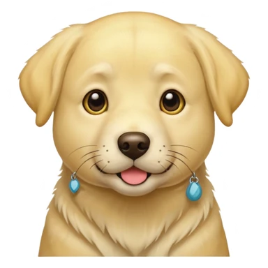Yellow lab sticker