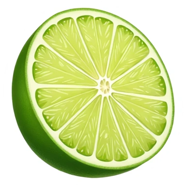 lime slice sticker