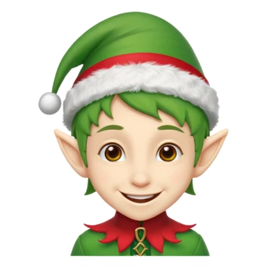 Christmas Elf sticker