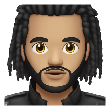 el cantante the weeknd vestido de strboy sticker