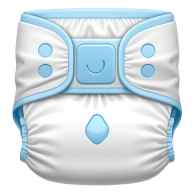 disposable diaper sticker