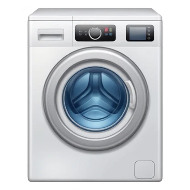 filled with laundry washing machine sticker