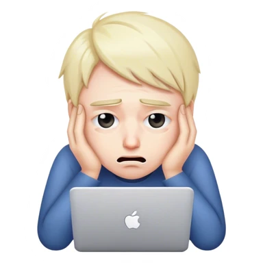 tired overworked designer sticker