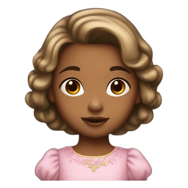 Little princess girl  sticker