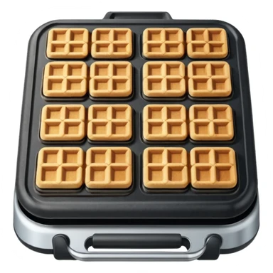 waffle iron sticker