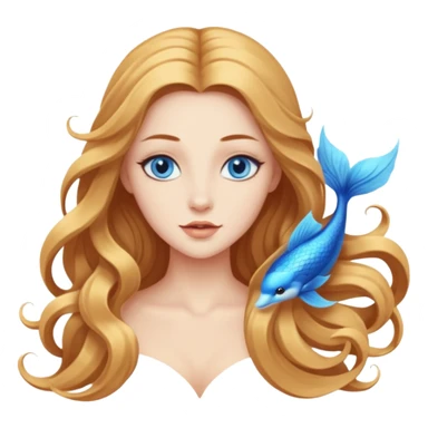 Beautiful mystic siren sticker