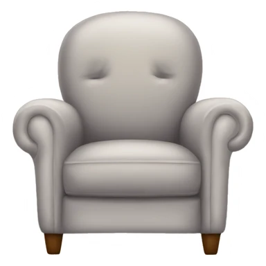 Cozy reading armchair sticker