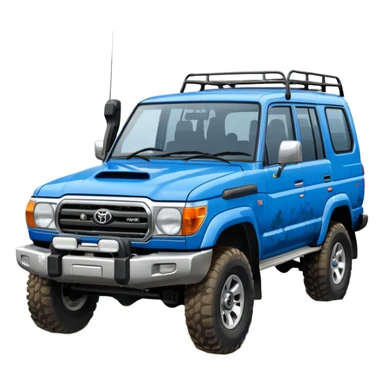 Toyota landcruiser 79 series  sticker