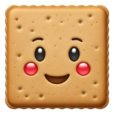 Graham cracker sticker
