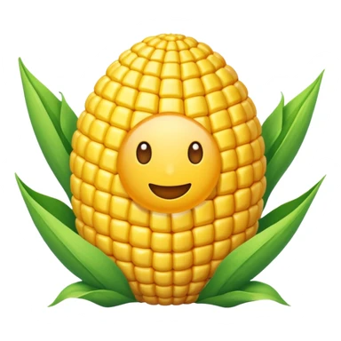 Corn ball emoji sticker