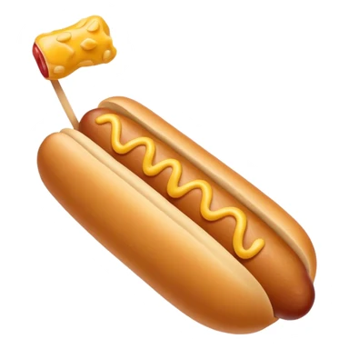 Corn dog sticker
