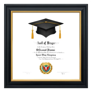 bachelor degree sticker