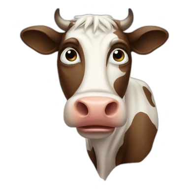 sad-cow-crying sticker