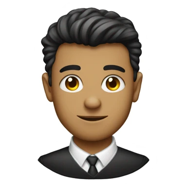 Emoji love, by Omar Leandro Sánchez Rubió  sticker