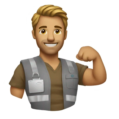 how do I do my job sticker