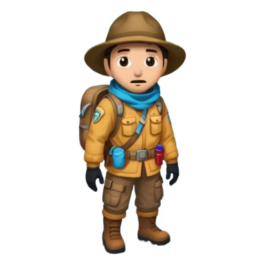 tragic maskcave exice road truckerplorer sticker