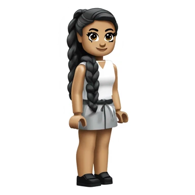 ARIANA GRANDE lego full body sticker