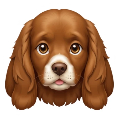 Cocker spaniel sticker