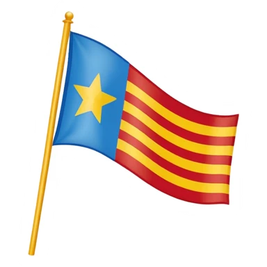Estelada catalana sticker