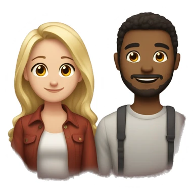 Me and my boyfriend  sticker