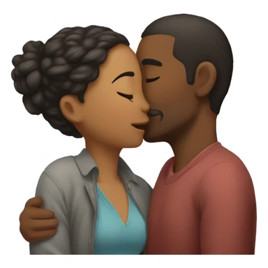 Kissing my boyfriend  sticker