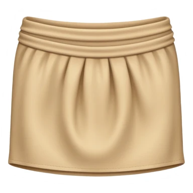 beige waist cloth sticker