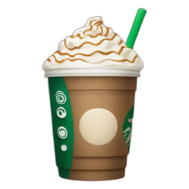 Starbucks-frappucino sticker