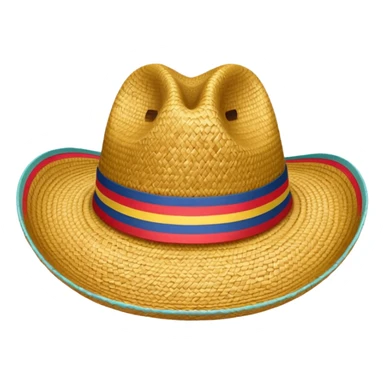 Sombrero colombiano sticker