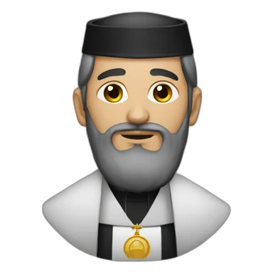 orthodox priest  sticker
