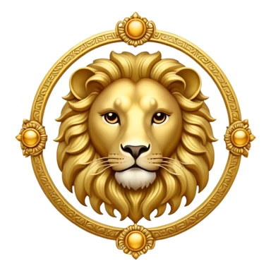 leo zodiac symbol sticker