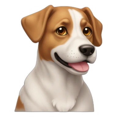 Patitas de perro y gsto sticker