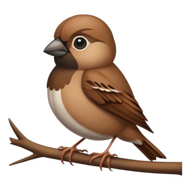 Sparrow sticker