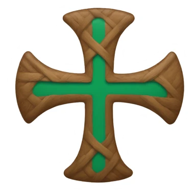 Basque cross sticker
