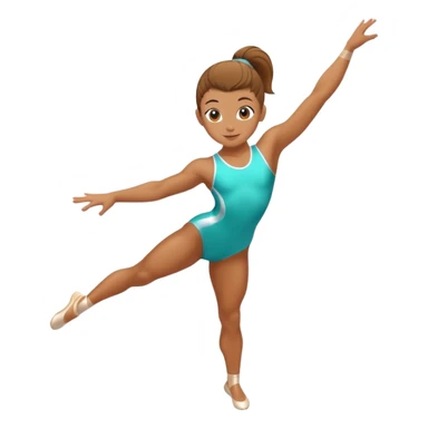 gymnast sticker