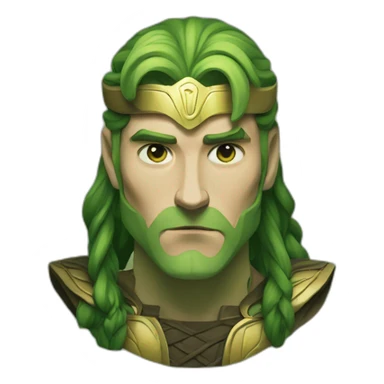 Loki norse mythology sticker