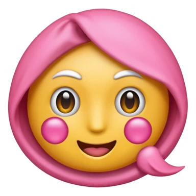 Coração metade rosa e metade branco sem borda emoji sticker