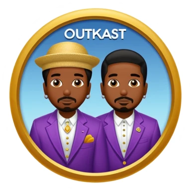 the OutKast album stankonia in emoji from sticker