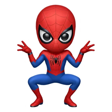 Spider man little sticker