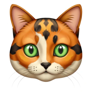 tortoiseshell cat sticker