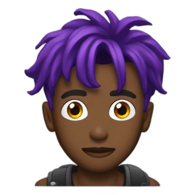 Playboi Carti with purple soda sticker