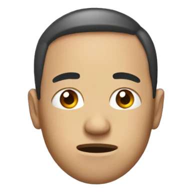 hyperventilating face sticker