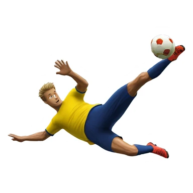 bicycle kick sticker