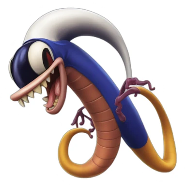 earthworm jim sticker