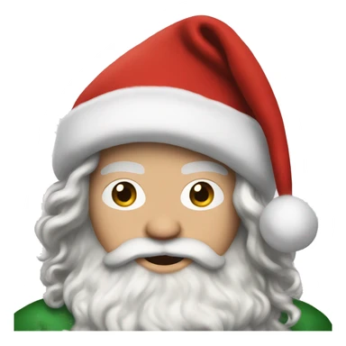 Harry Styles as santa claus sticker