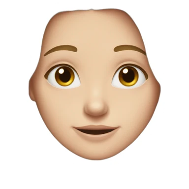 white girl shows okay. sticker